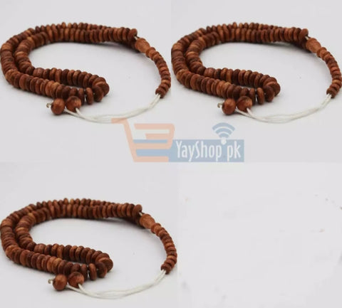 3 piece of olive wood Tasbeeh 100 beads.