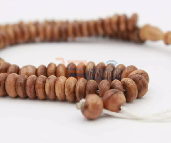 3 piece of olive wood Tasbeeh 100 beads.