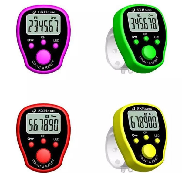 Row Finger ring counter tasbeeh.