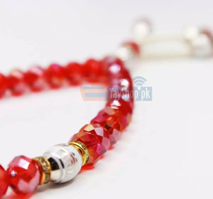 3 pieces Elegant crystal tasbeeh. 33 muslim praying beads.
