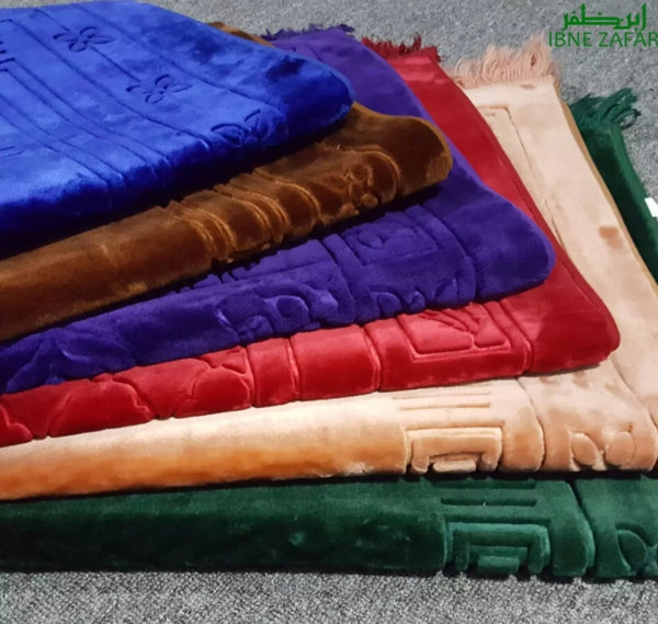 Blue Velvet foam quality jai namaz.