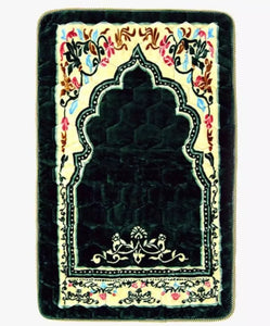 Green velvet foam quality Jai namaz.