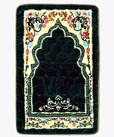Green velvet foam quality Jai namaz.