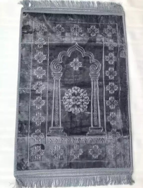 Grey Velvet Jai namaz.