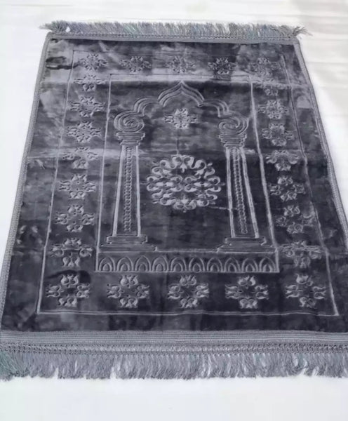 Grey Velvet Jai namaz.