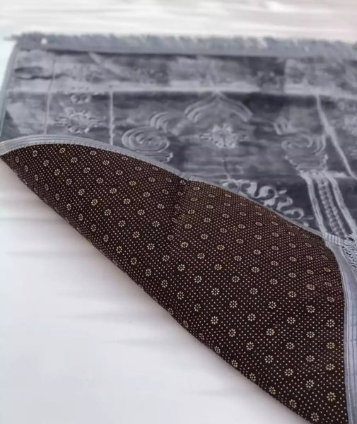 Grey Velvet Jai namaz.