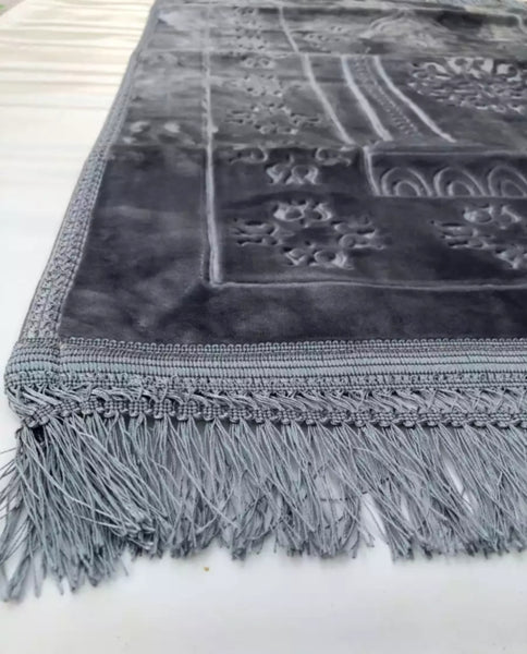 Grey Velvet Jai namaz.