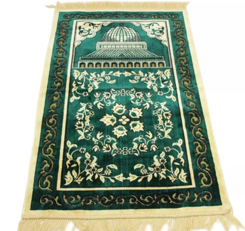 Thick soft muslim Islamic praying Equipment. Jai namaz.