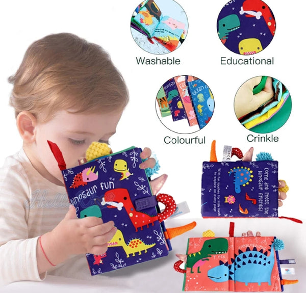 Soft baby cloth books early learning.