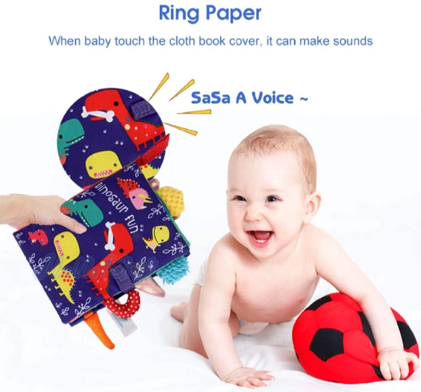 Soft baby cloth books early learning.