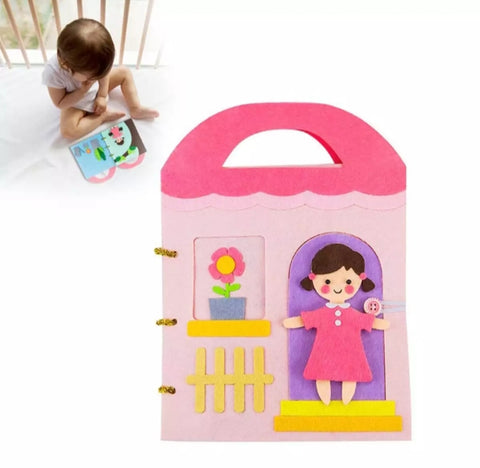 DIY Cloth books toys.
