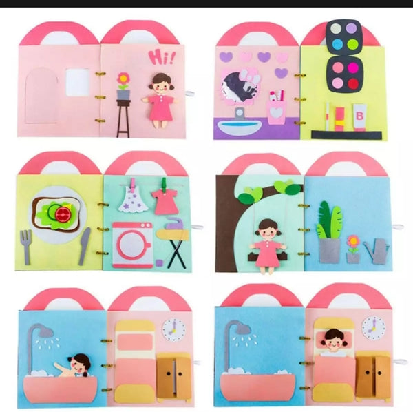 DIY Cloth books toys.