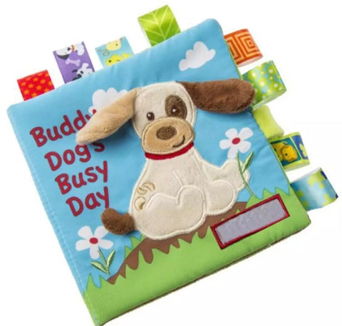1 piece of education soft activity book. Baby early education.