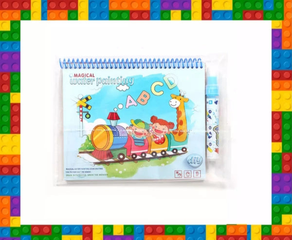 Kids Magic water animal coloring book.