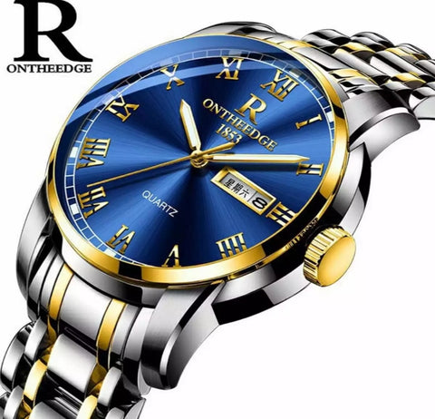 Multi function waterproof with stainless steel watch.
