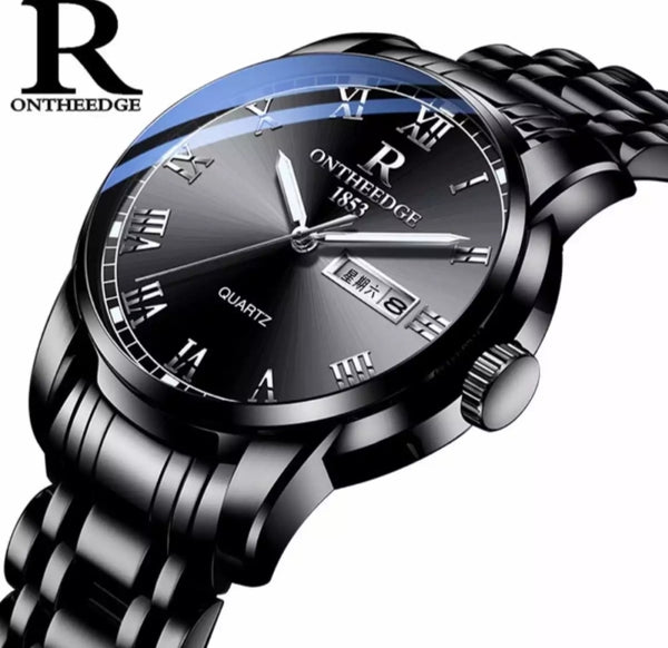 Multi function waterproof with stainless steel watch.