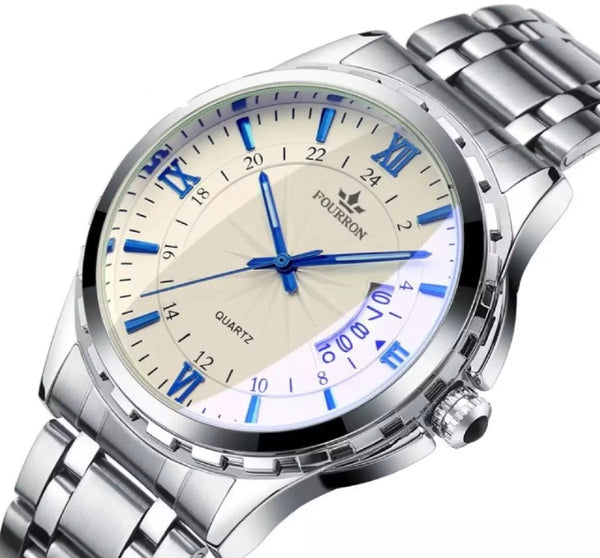FOURRO Man business watch with waterproof.