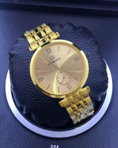 Chronology watch for man with box.