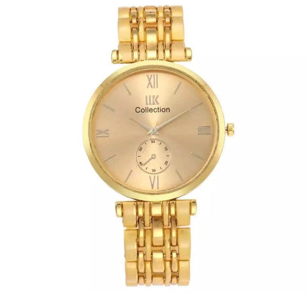 Chronology watch for man with box.