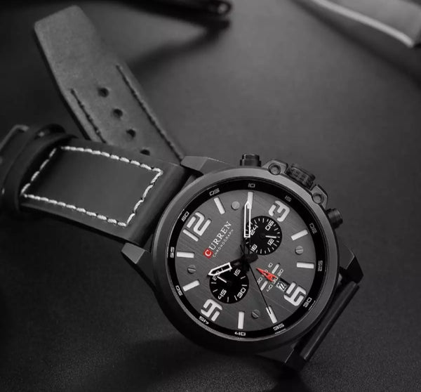 Curren 8314 Man watch quartz brand watch.