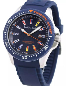 NAPJBC002v Nautica Man quartz Resin silicone watch