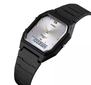 SKMEI sports fashion digital dual display waterproof watch.