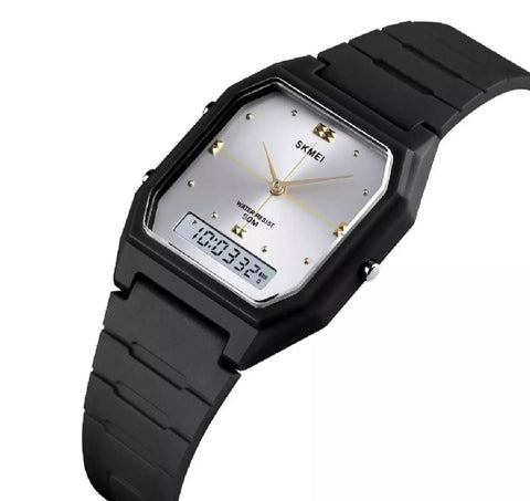 SKMEI sports fashion digital dual display waterproof watch.
