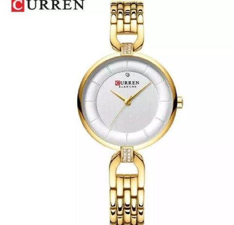 CURREN Latest stainless steel waterproof Japan watch.