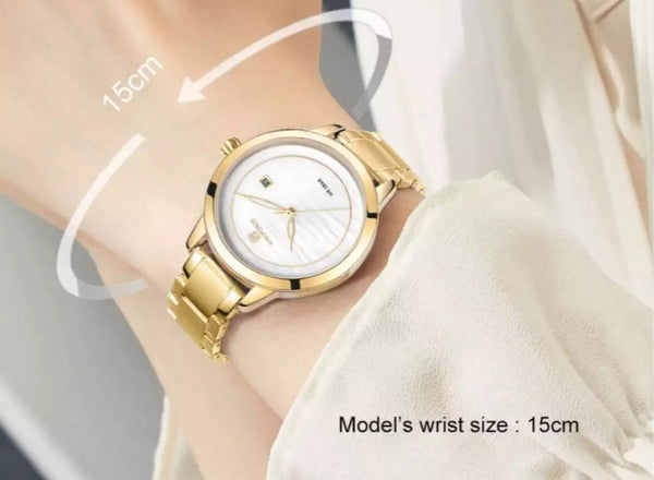 Naviforce elegant edition Japan Quartz waterproof analog watch.