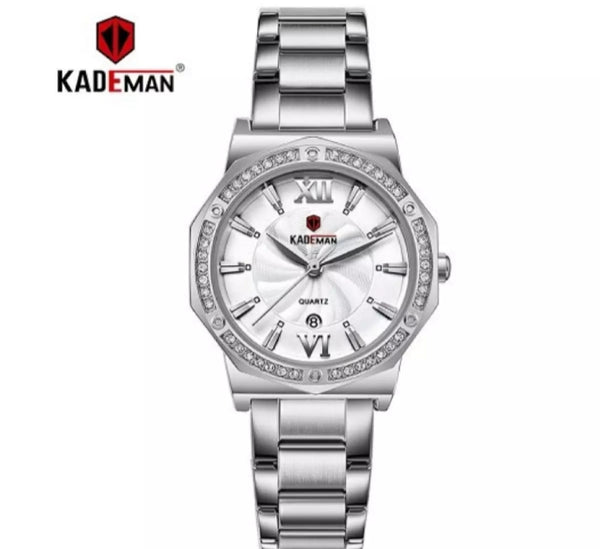 KADEMAN 3 ATM full screen Japan quartz wrist watch with brand box.