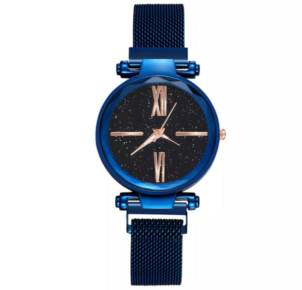 Roman Magnetic chain analog watch for girl.