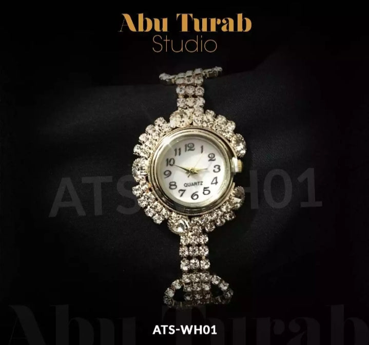 Abu Turab studio. Luxury woman watch.