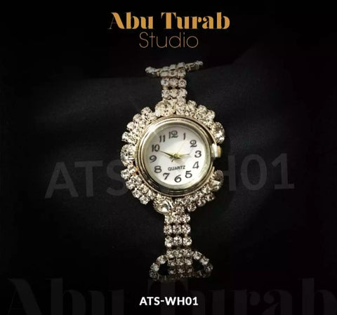 Abu Turab studio. Luxury woman watch.