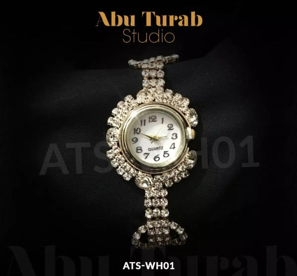 Abu Turab studio. Luxury woman watch.