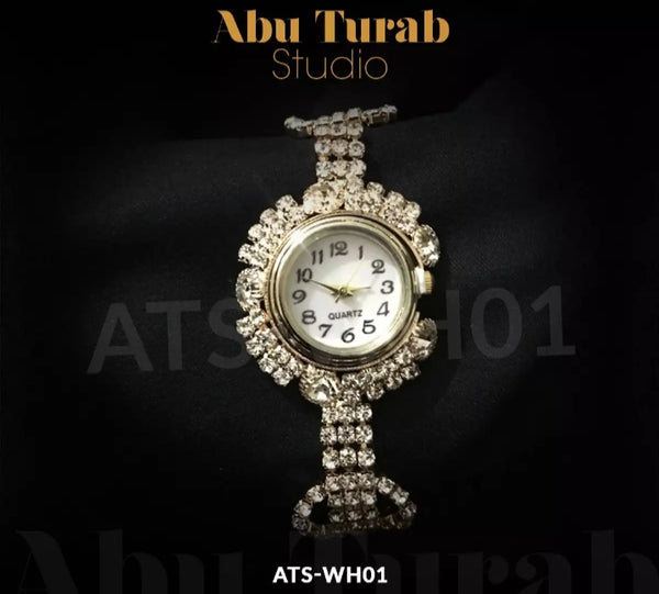 Abu Turab studio. Luxury woman watch.