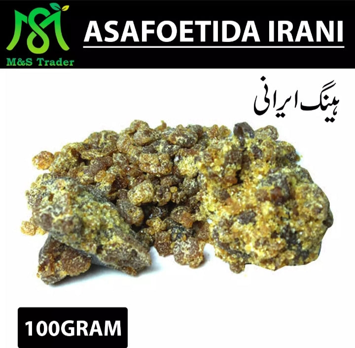 Premium quality hing, asafetida Irani, heeng irani 100gram.