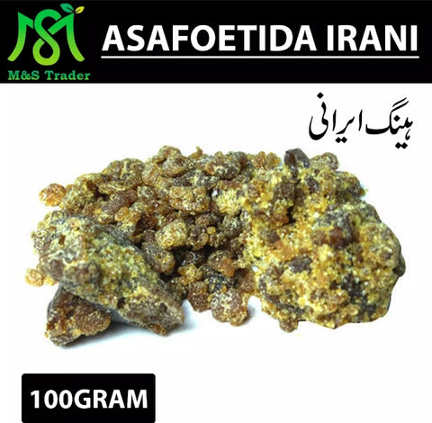 Premium quality hing, asafetida Irani, heeng irani 100gram.
