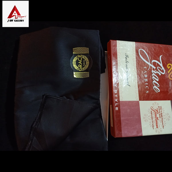 Black Suit unstitched for male/female