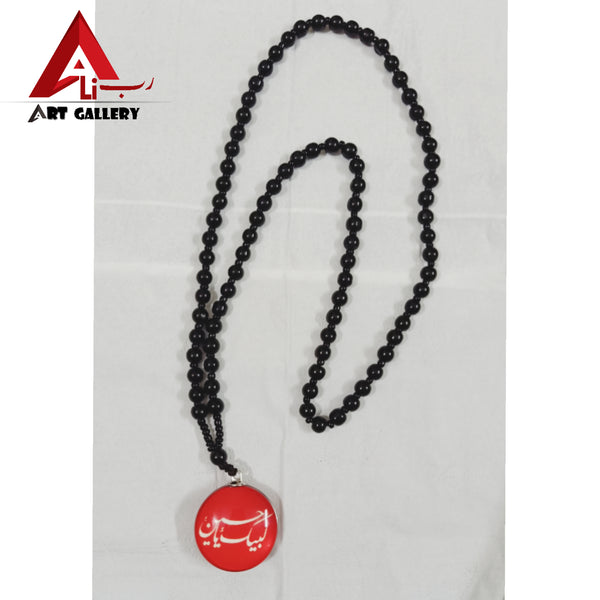 3 pieces Labbaik ya Hussain slwt Locket 3D pendant