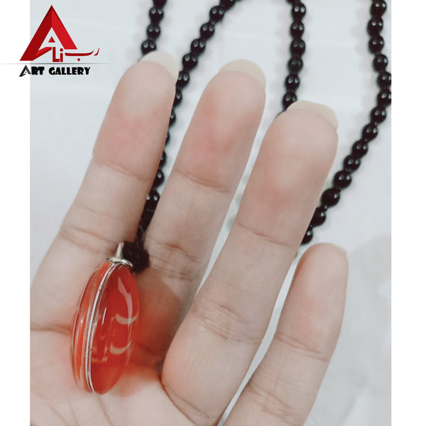 3 pieces Labbaik ya Hussain slwt Locket 3D pendant