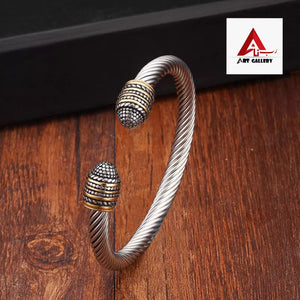 Stainless Steel Cufg Bangle Bracelet