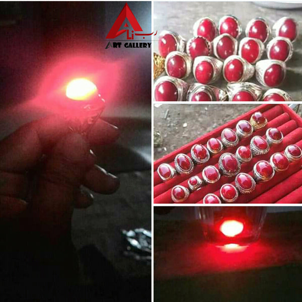 Batu Marjan Glowing Gem Stone 2 pieces