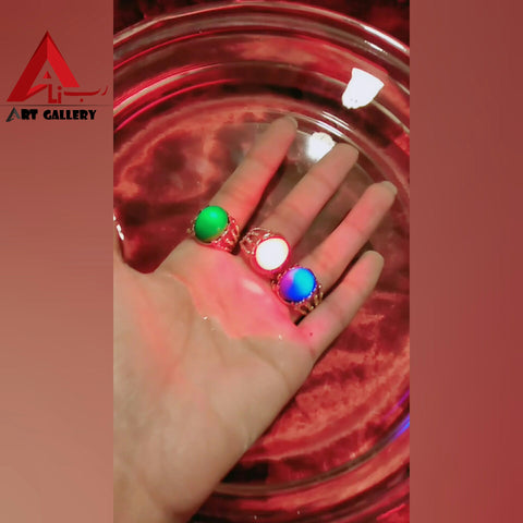 Batu Marjan Glowing Gem Stone 2 pieces