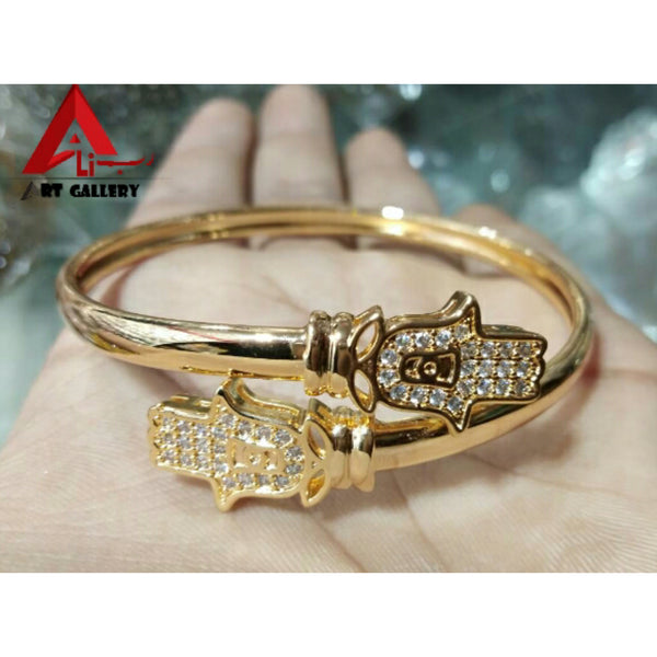 Lucky Khamsa Bangle For Female 2 pieces