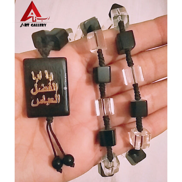 Ya Abbas slwt Ya Abul Fazalil Abbas slwt Locket 3 pieces