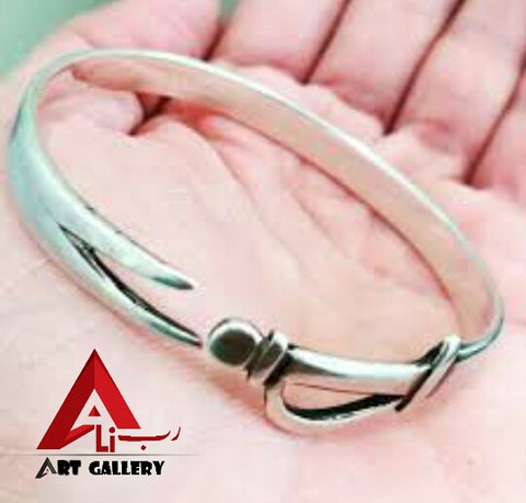 Zulfiqar Sword Bangle pure silver