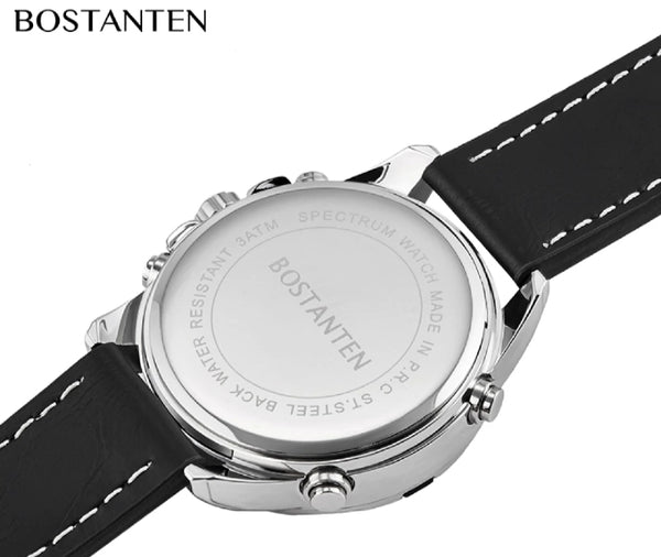 Bostanten Man Watch - waterproof business watch.