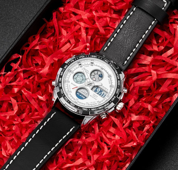 Bostanten Man Watch - waterproof business watch.