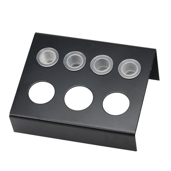 100Pcs Plastic Tattoo Ink Cups For Permanent Tattoo Makeup Eyebrow Makeup Pigment Container Caps