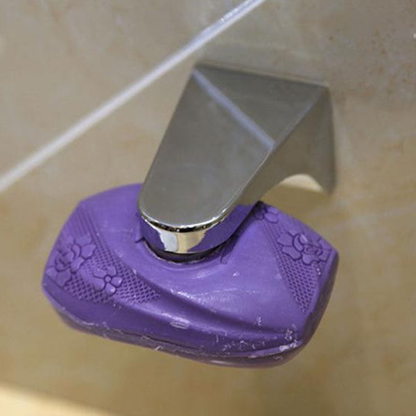 Magnetic Soap Dish Container Dispenser Wall Attachment Adhesion Soap Holder